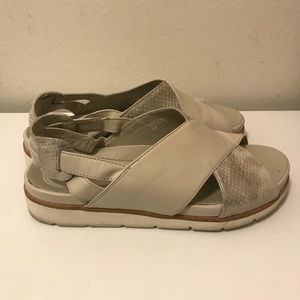 Earthies by earth open toe sandals size 6B